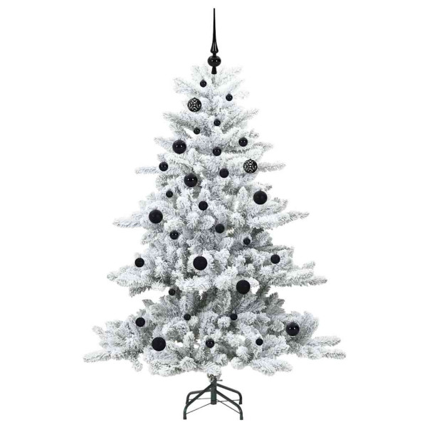 Árbol de Navidad artificial con ramas articuladas 150cm PVC M 4