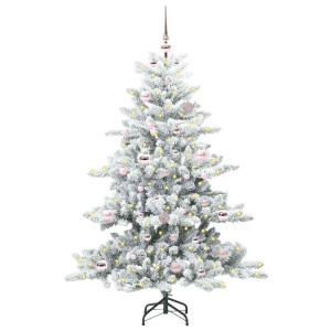 Árbol de Navidad artificial con ramas articuladas 150cm PVC H