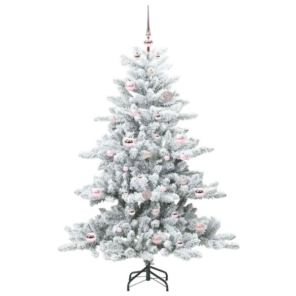 Árbol de Navidad artificial con ramas articuladas 150cm PVC M 3