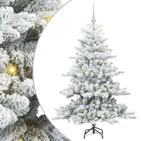 Árbol de Navidad artificial con ramas articuladas 150cm PVC M 2