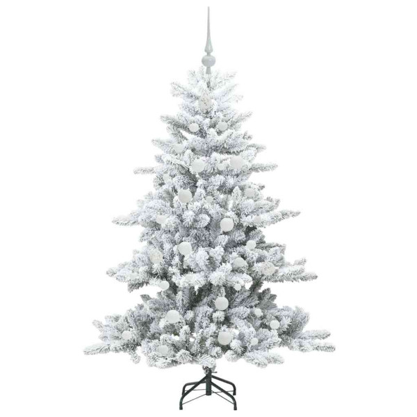 Árbol de Navidad artificial con ramas articuladas 150cm PVC M 4