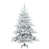Árbol de Navidad artificial con ramas articuladas 150cm PVC 4