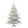 Árbol de Navidad artificial con ramas articuladas 150cm PVC 3