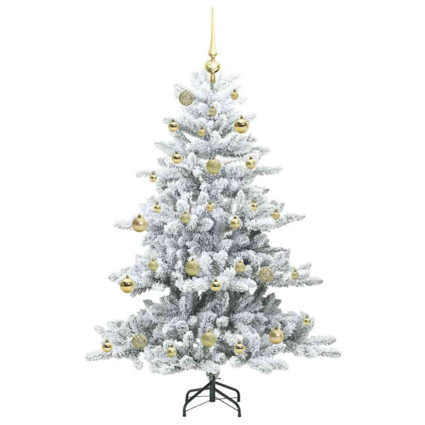 Árbol de Navidad artificial con ramas articuladas 150cm PVC M 4