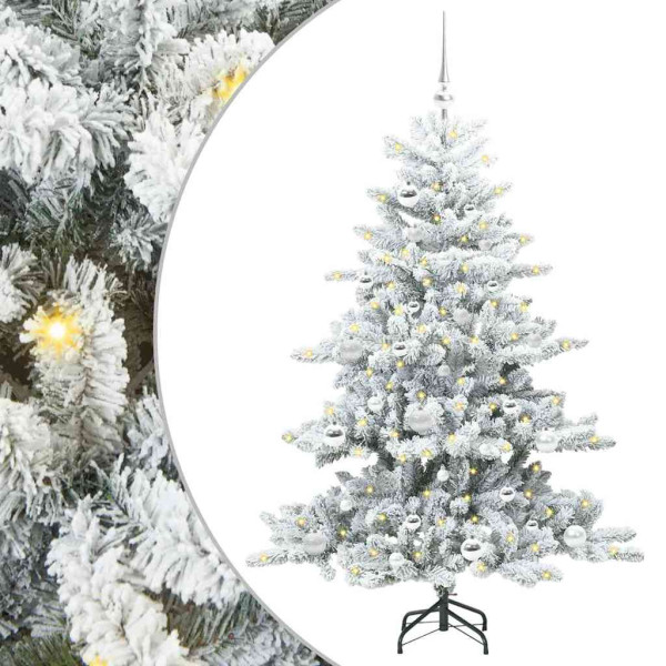 Árbol de Navidad artificial con ramas articuladas 150cm PVC M 2