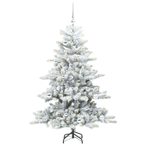 Árbol de Navidad artificial con ramas articuladas 150cm PVC M 3