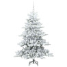 Árbol de Navidad artificial con ramas articuladas 150cm PVC 4