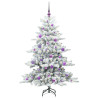 Árbol de Navidad artificial con ramas articuladas 150 cm PVC 3