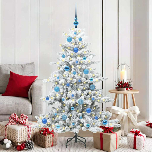 Árbol de Navidad artificial con ramas articuladas 150cm PVC D
