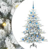 Árbol de Navidad artificial con ramas articuladas 150cm PVC 2