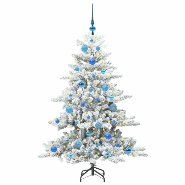 Árbol de Navidad artificial con ramas articuladas 150cm PVC M 3