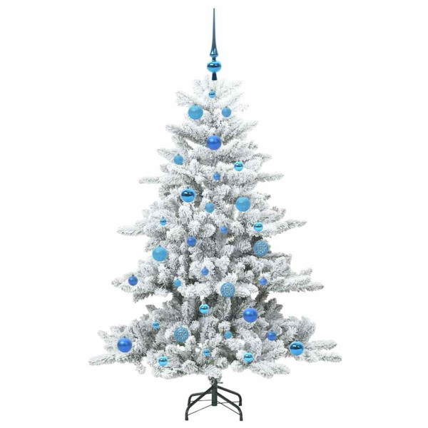 Árbol de Navidad artificial con ramas articuladas 150cm PVC M 4