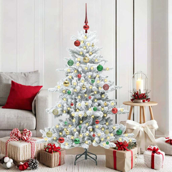 Árbol de Navidad artificial con ramas articuladas 150cm PVC D