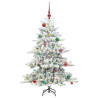 Árbol de Navidad artificial con ramas articuladas 150cm PVC 3