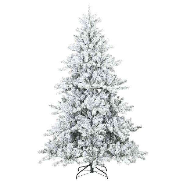 Árbol de Navidad artificial con ramas articuladas 180 cm PVC M 4