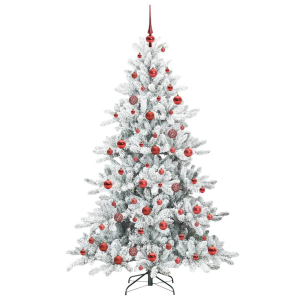 Árbol de Navidad artificial con ramas articuladas 180cm PVC M 4