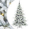 Árbol de Navidad artificial con ramas articuladas 180cm PVC 2