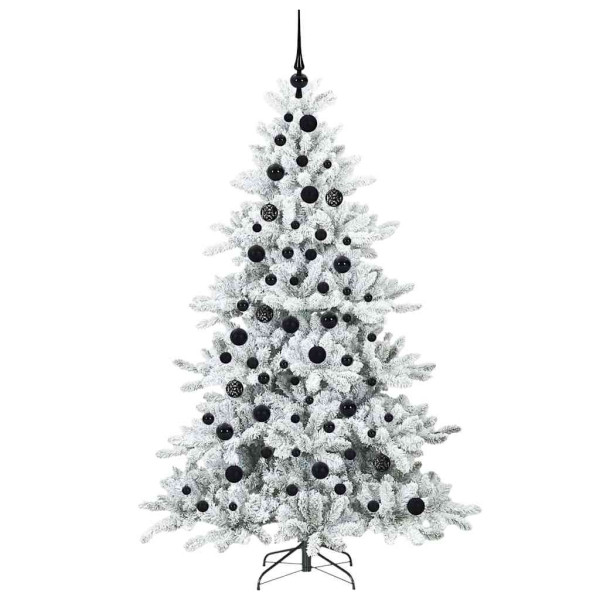 Árbol de Navidad artificial con ramas articuladas 180cm PVC M 4