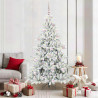 Árbol de Navidad artificial con ramas articuladas 180cm PVC 1