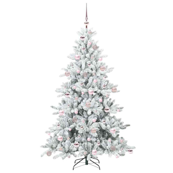 Árbol de Navidad artificial con ramas articuladas 180cm PVC M 4