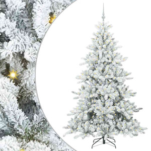 Árbol de Navidad artificial con ramas articuladas 180cm PVC H