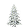 Árbol de Navidad artificial con ramas articuladas 180cm PVC 3
