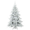 Árbol de Navidad artificial con ramas articuladas 180cm PVC 4