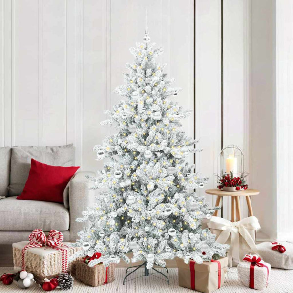 Árbol de Navidad artificial con ramas articuladas 180cm PVC D