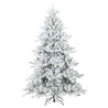 Árbol de Navidad artificial con ramas articuladas 180 cm PVC 5