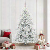 Árbol de Navidad artificial con ramas articuladas 210cm PVC 1