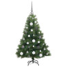 Árbol de Navidad artificial con 150 LED Verde 120 cm PE y PVC 5