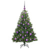 Árbol de Navidad artificial con 150 LED Verde 120 cm PE y PVC 3