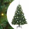 Árbol de Navidad artificial con 150 LED Verde 150 cm PE y PVC 2