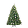 Árbol de Navidad artificial con 300 LED Verde 180 cm PE y PVC 3