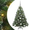 Árbol de Navidad artificial con 150 LED Verde 120 cm PE y PVC 2
