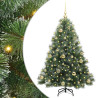 Árbol de Navidad artificial con 150 LED Verde 120 cm PE y PVC 2