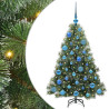 Árbol de Navidad artificial con 150 LED Verde 120 cm PE y PVC 2