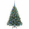 Árbol de Navidad artificial con 150 LED Verde 120 cm PE y PVC 3