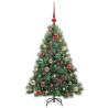 Árbol de Navidad artificial con 150 LED Verde 120 cm PE y PVC 3
