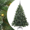 Árbol de Navidad artificial con 150 LED Verde 150 cm PE y PVC 2