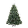 Árbol de Navidad artificial con 150 LED Verde 150 cm PE y PVC 4