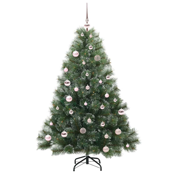 Árbol de Navidad artificial con 150 LED Verde 150 cm PE y PVC M 3
