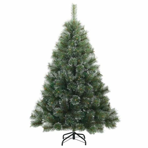 Árbol de Navidad artificial con 150 LED Verde 150 cm PE y PVC M 4