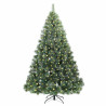 Árbol de Navidad artificial con 300 LED Verde 180 cm PE y PVC 3