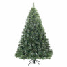 Árbol de Navidad artificial con 300 LED Verde 180 cm PE y PVC 5