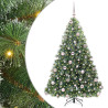 Árbol de Navidad artificial con 300 LED Verde 180 cm PE y PVC 2