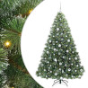 Árbol de Navidad artificial con 300 LED Verde 180 cm PE y PVC 2