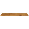 Tablero de mesa rectangular madera maciza mango 100x50x3.8 cm 3