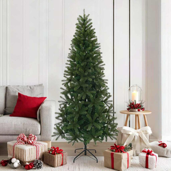 Árbol de Navidad artificial Verde 180 cm PVC. PE y acero D