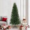 Árbol de Navidad artificial Verde 210 cm PVC. PE y acero 1